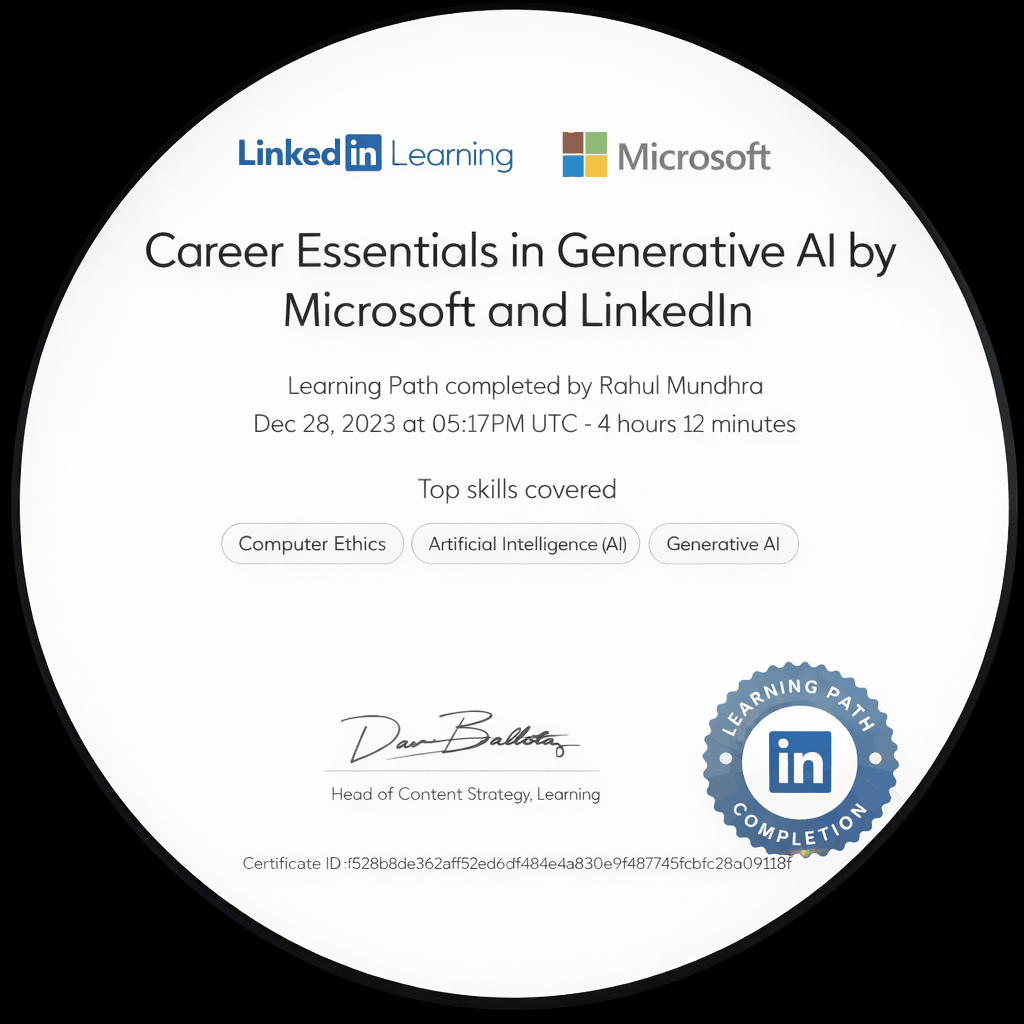 Gen AI — Microsoft & LinkedIn