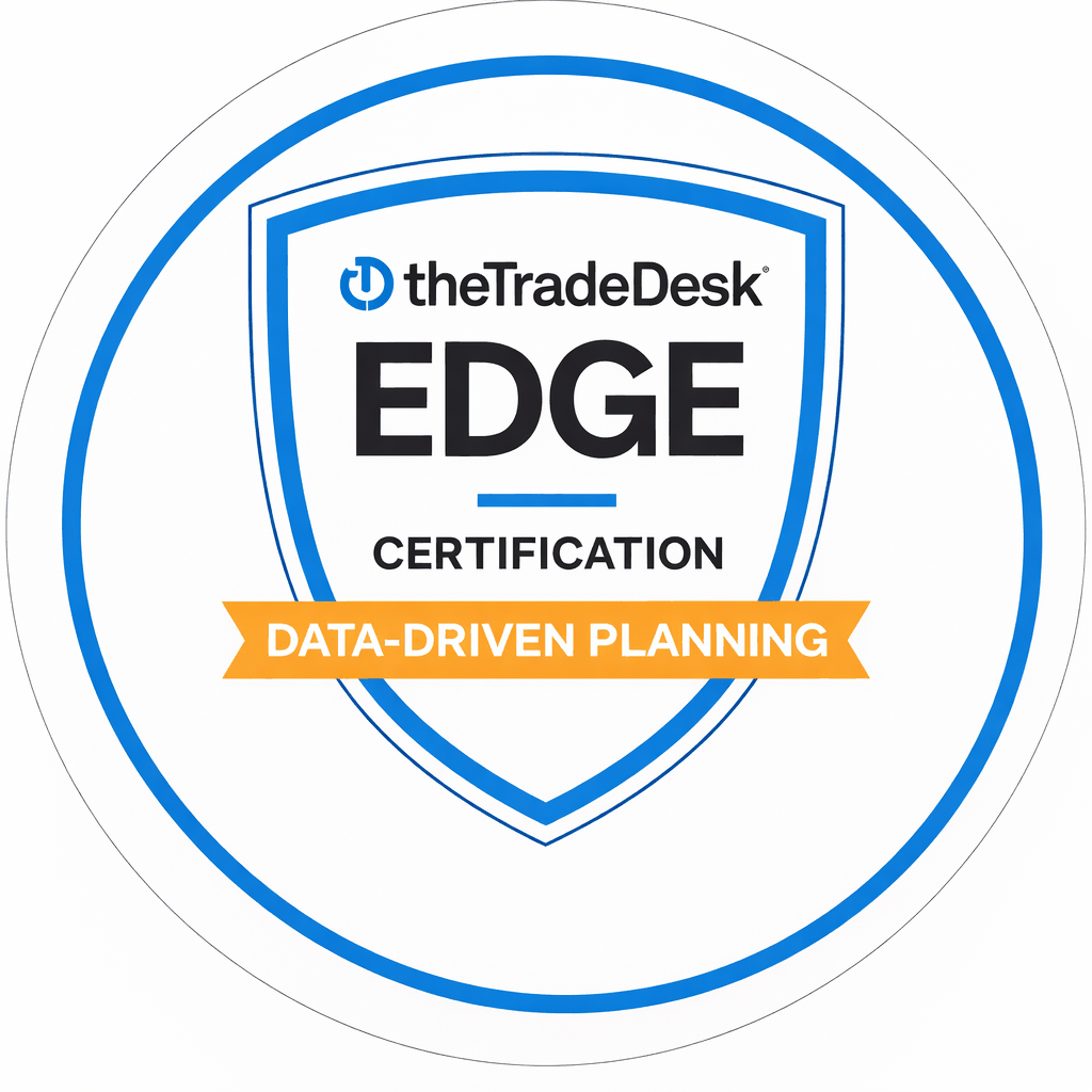 TTD Data Driven Certified