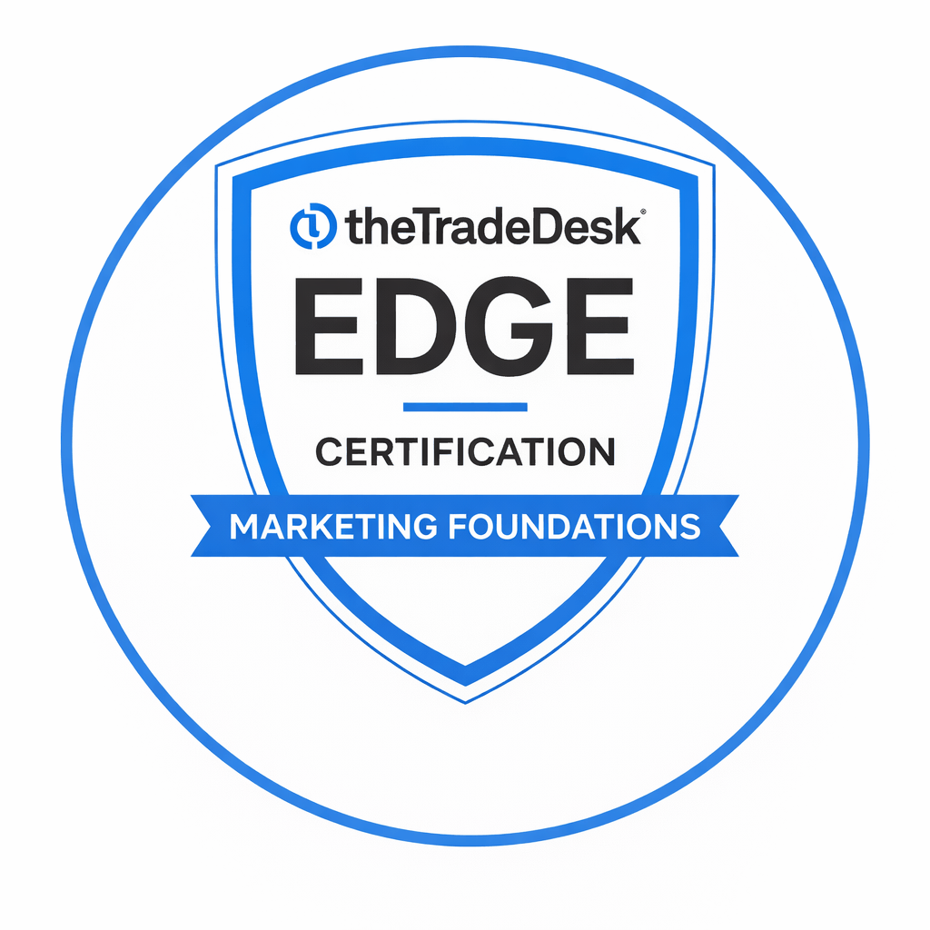 TTD Marketing Certified